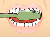 teeth brushing instructions 2