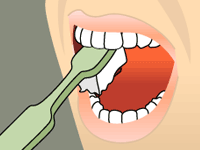 teeth brushing instructions 3