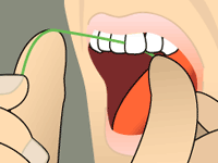 flossing teeth 3